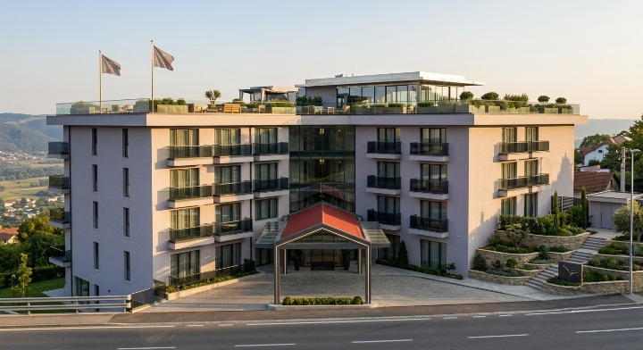 Redstone Banquet Facade